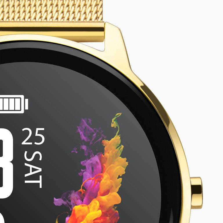 Sekonda Flex Smartwatch | Gold Case & Mesh Strap