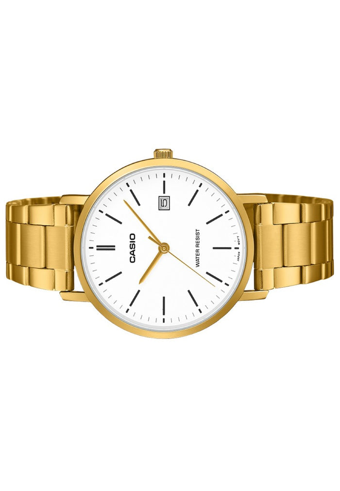Casio Analog Stainless Steel Strap Watch MTPVT05G-7E