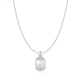 Ania Haie Square Mother-Of-Pearl Necklace