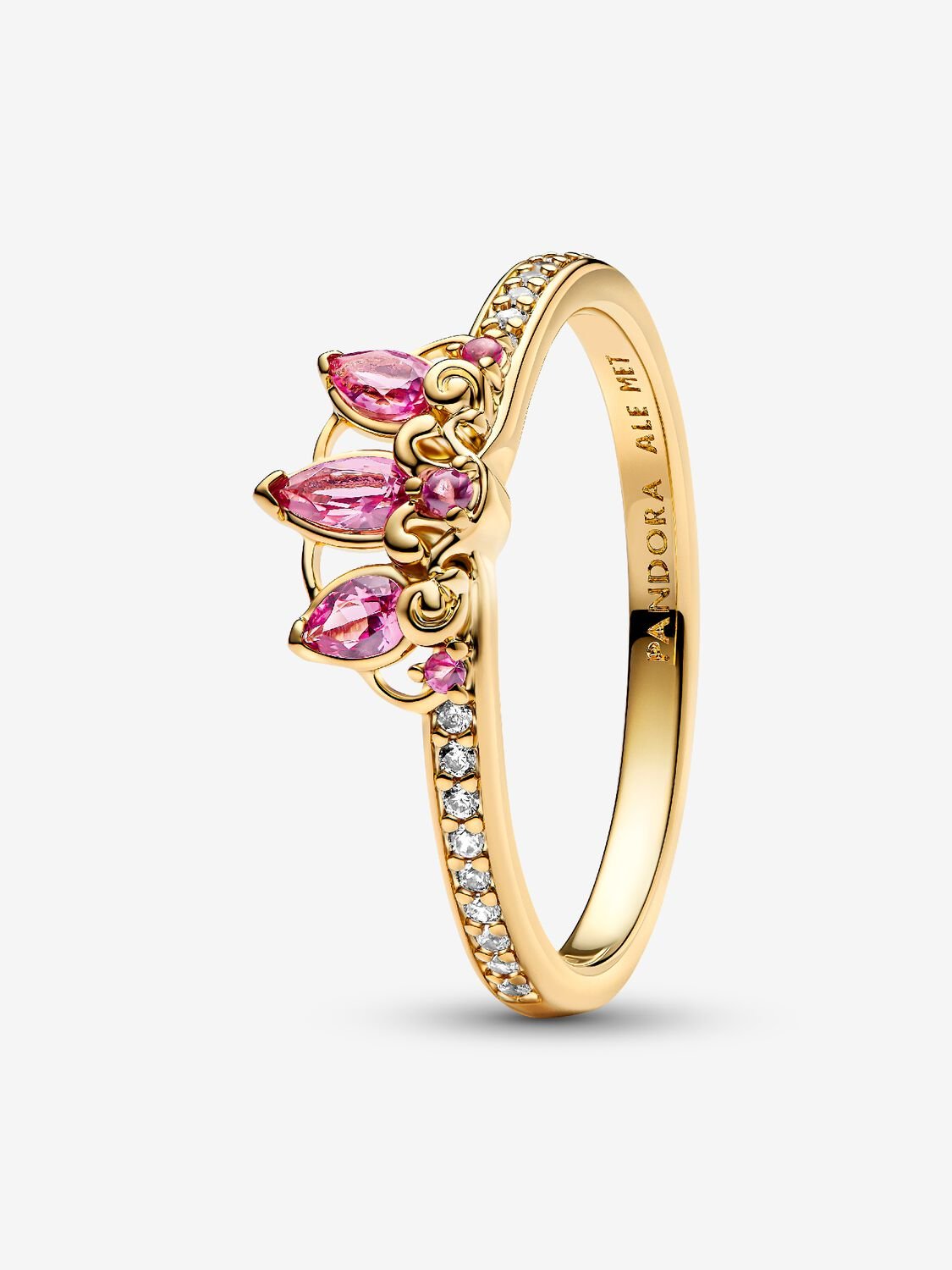 Pandora Disney Princess Rapunzel Tiara Ring