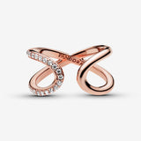 Pandora Wrapped Open Infinity Ring