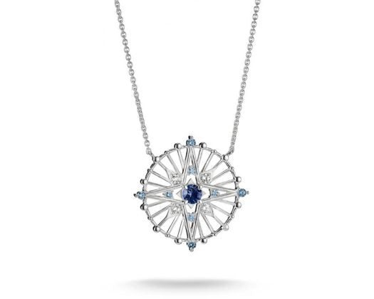 Thomas Sabo Midnight Blue CZ Star Necklace