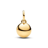 Pandora Openable Gold Mom Ball Clasp Charm