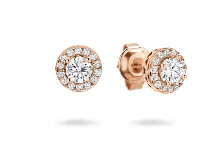 Georgini Petite Earrings Rose Gold