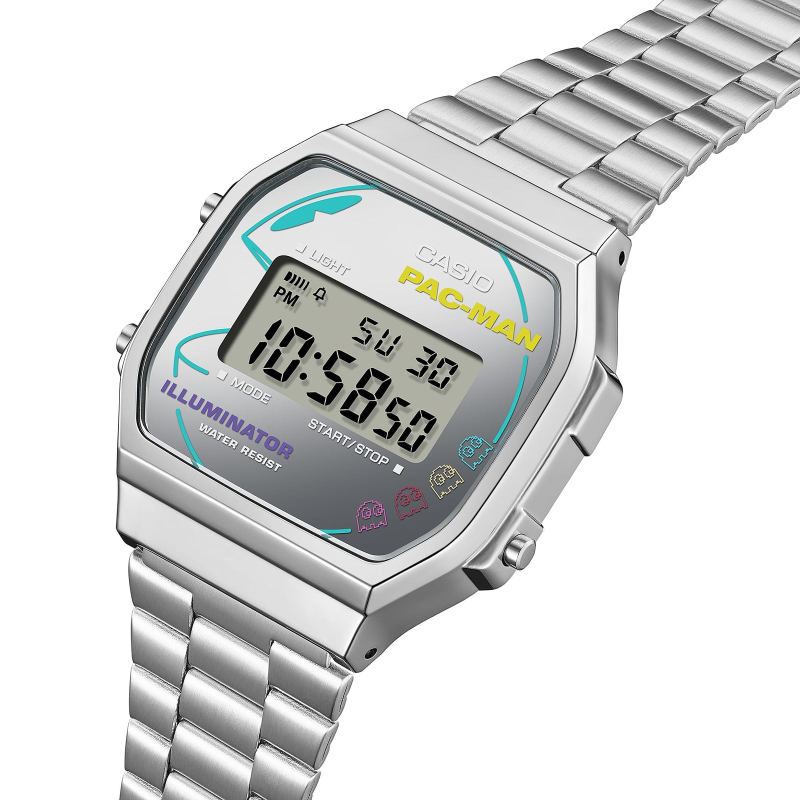 Casio Vintage Digital PAC-MAN Collaboration Quartz A168WEPC-7A