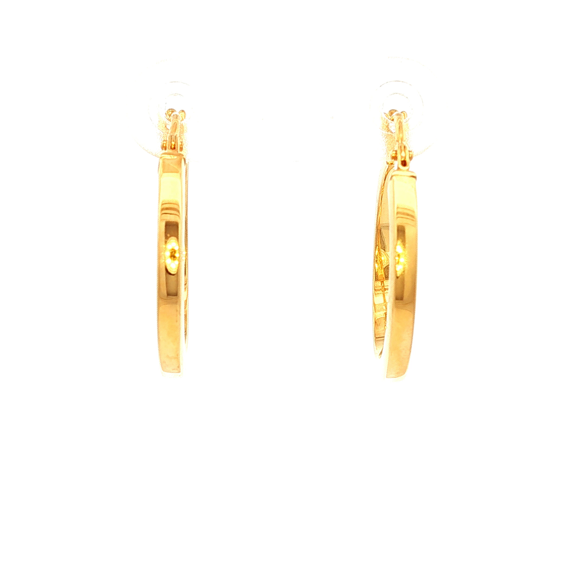 9ct Yellow Gold Hoop Earrings