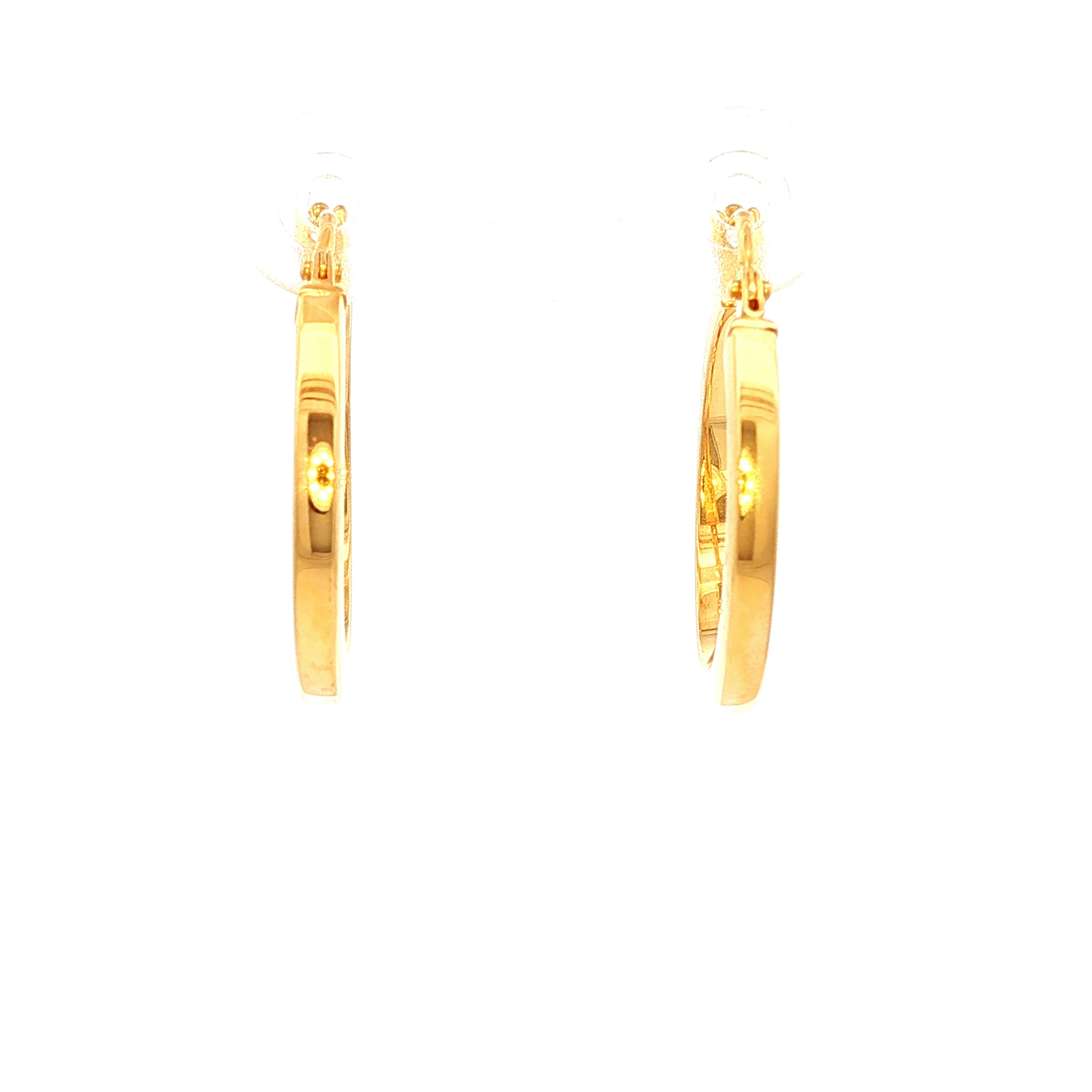 9ct Yellow Gold Hoop Earrings