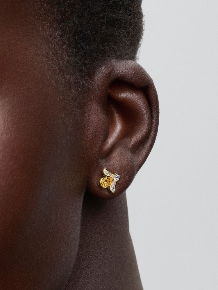 Pandora Honey Bee Stud Earrings