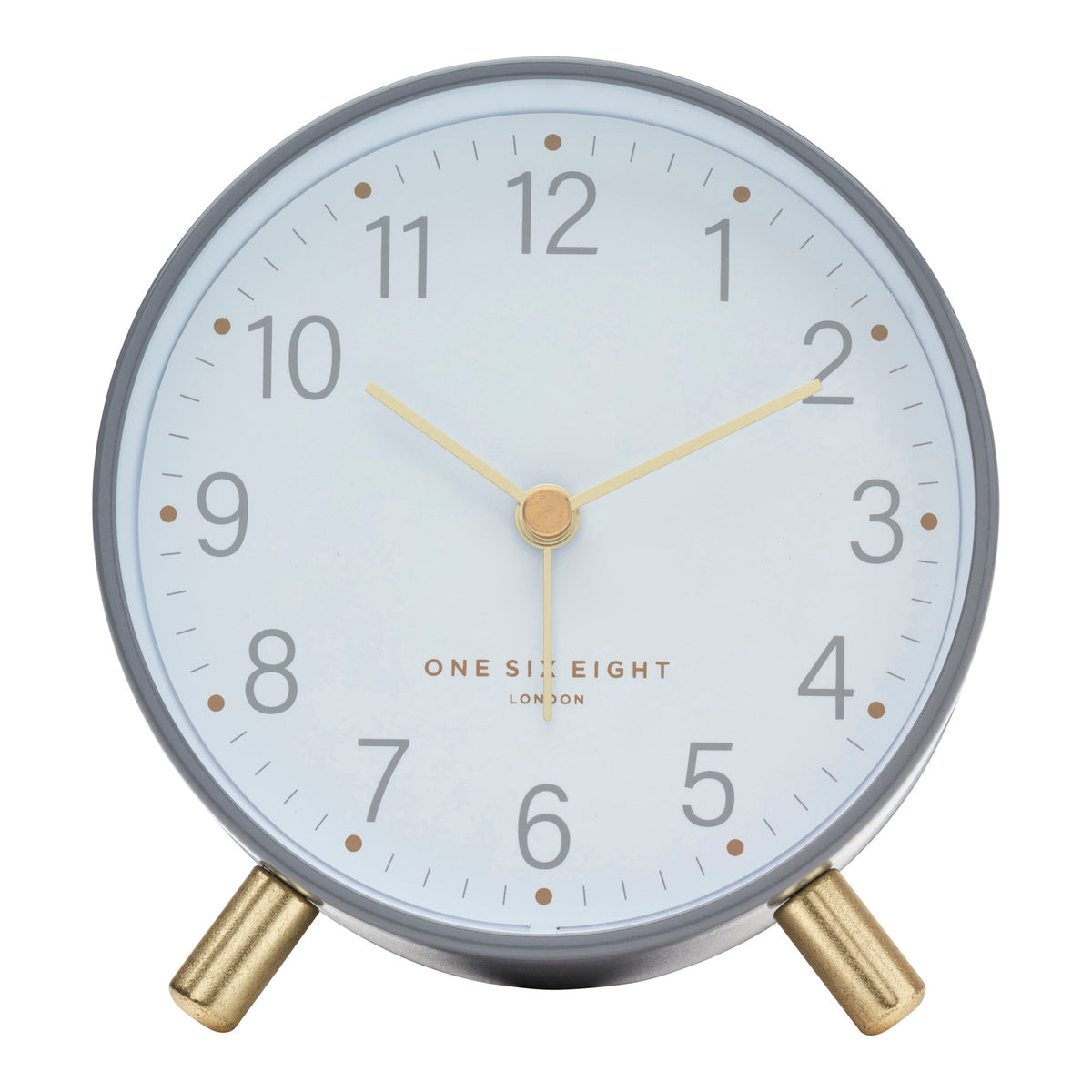 Maisie Grey Silent Alarm Clock