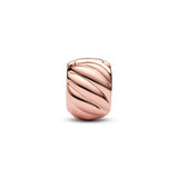 Pandora Polished Feathered Clip Charm
