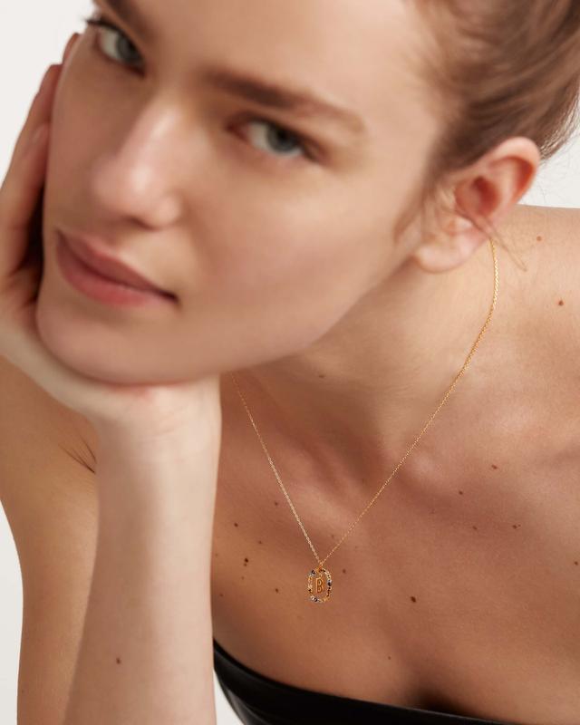 PDPAOLA Letters 2021 Z Necklace