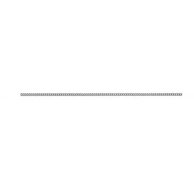 Diamond Cut Curb Link Chain in Sterling Silver