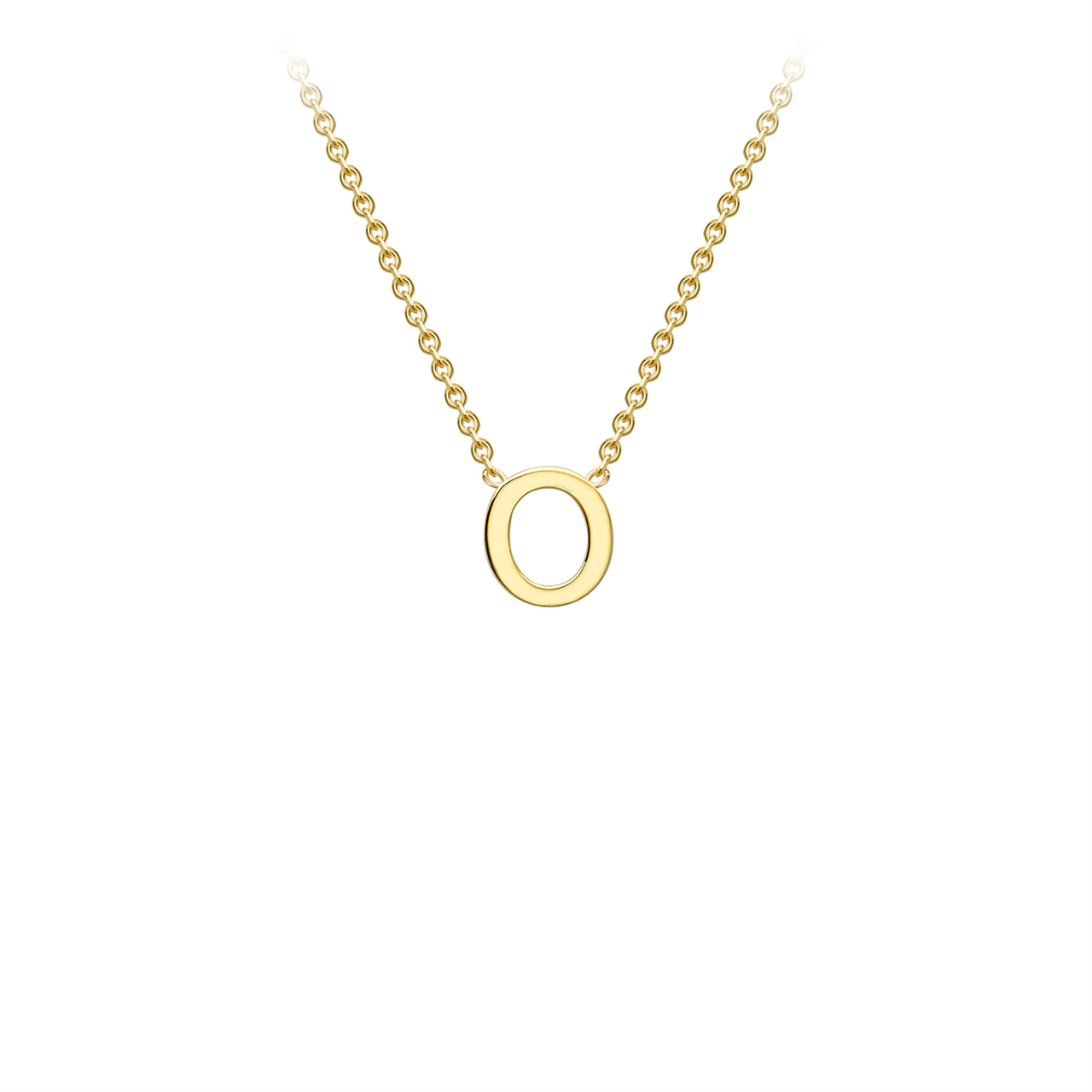 9ct Petite Initial Necklace