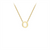 9ct Petite Initial Necklace