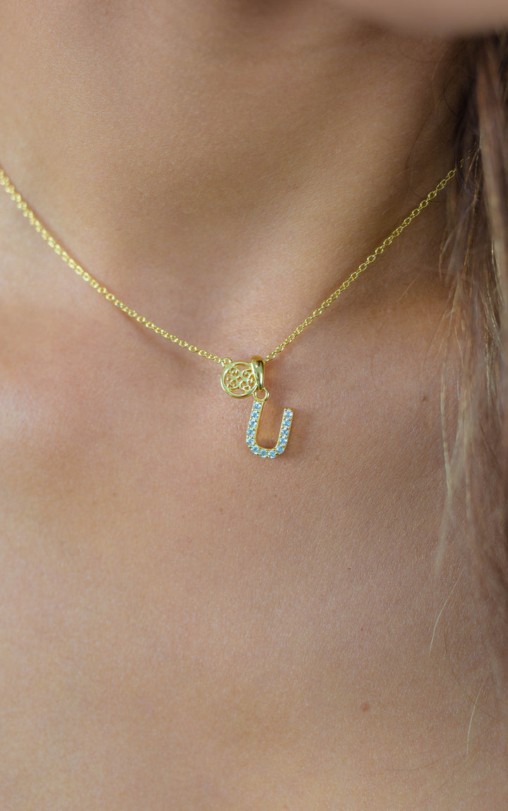 Georgini Luxury Letters A Initial Pendant