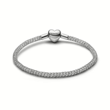 Pandora Mesh Bracelet with Clear Cubic Zirconia