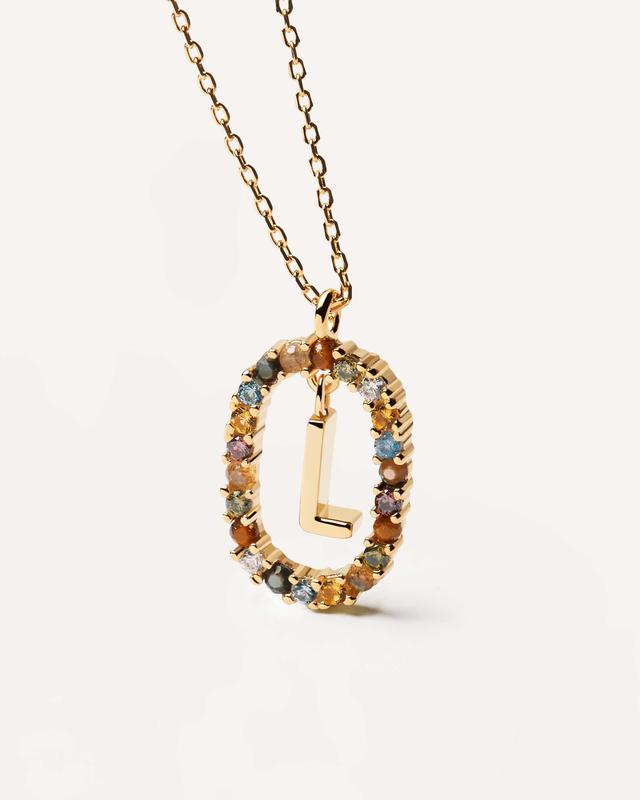 PDPAOLA Letters 2021 Z Necklace