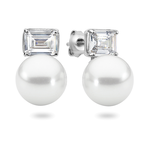 Georgini Ce La Vi Pearl Earrings