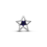 Pandora Openwork Star Charm - Platinum Plated