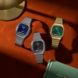 Casio Square Duo, Blue Dial AQ240E-2A2