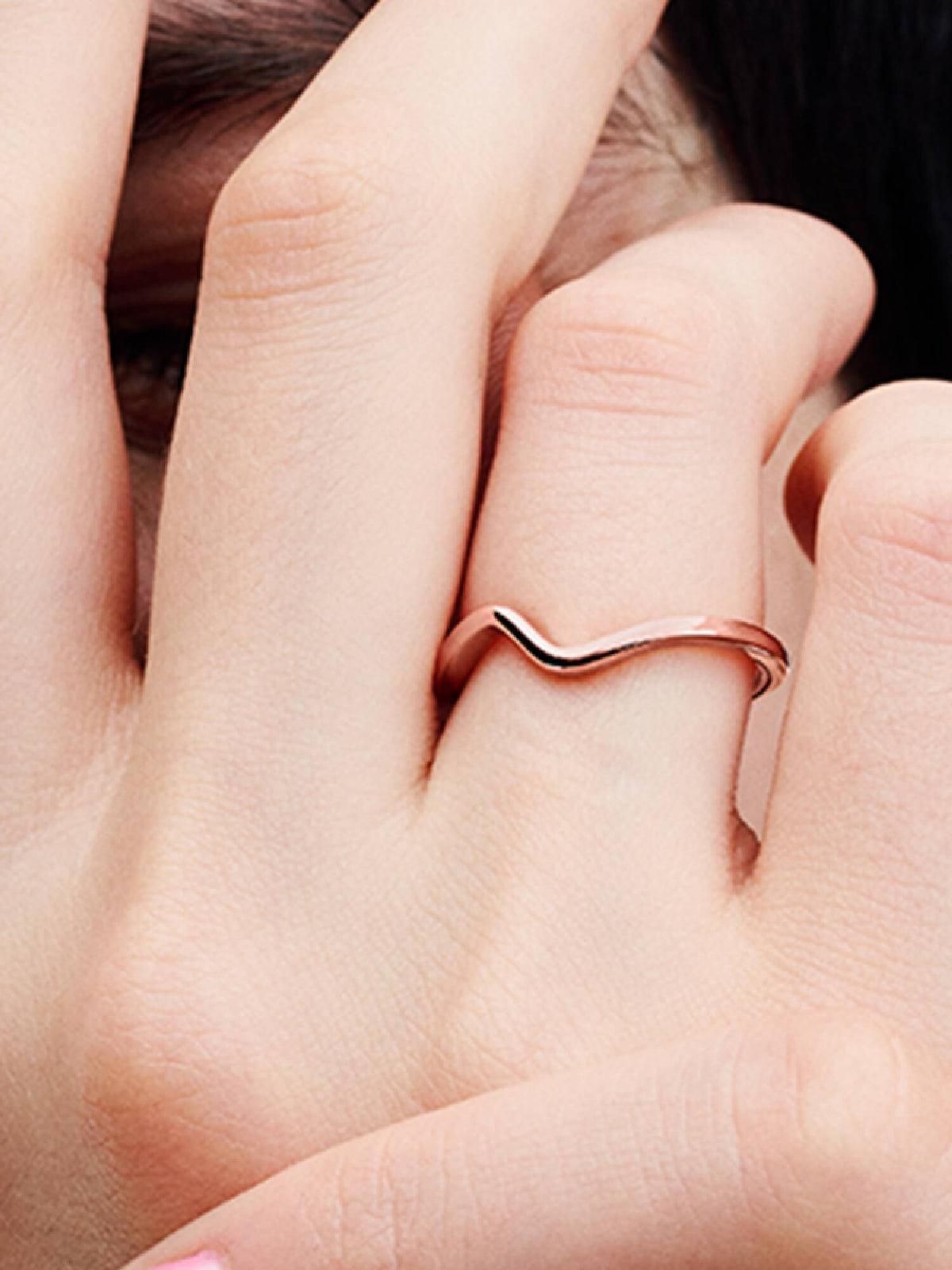 Pandora Polished Wave Ring