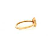 Dreamtime Diamond Tear Drop Dress Ring in Yellow Gold