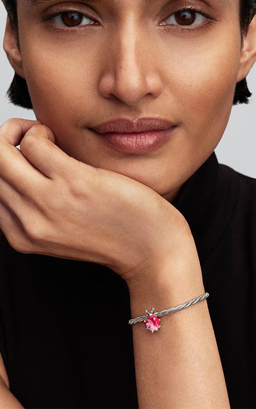 Pandora Pink Snail Charm