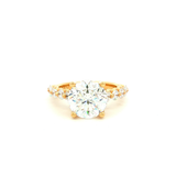 Engagement Ring Above Love Lab Grown Diamond 3.42ct Centre Stone