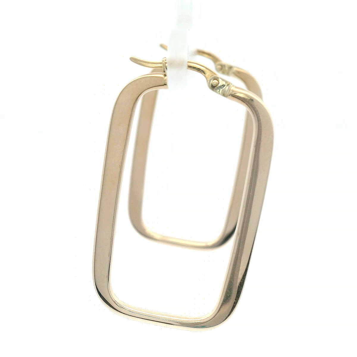 Large Square Hoop Earrings