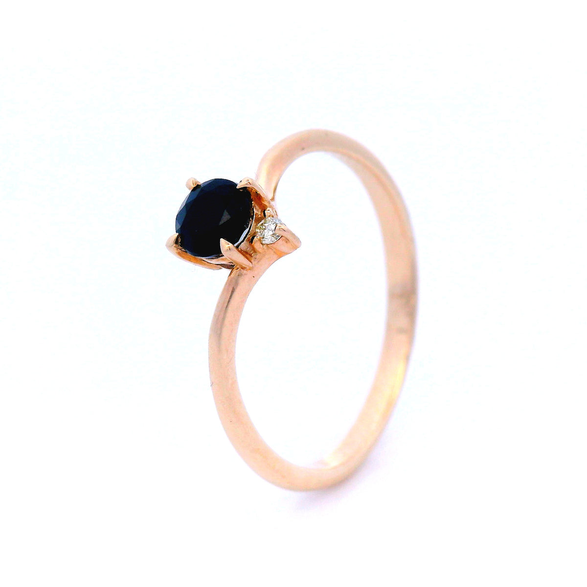 Sapphire &amp; Diamond Dress Ring, Design: 916-9Y