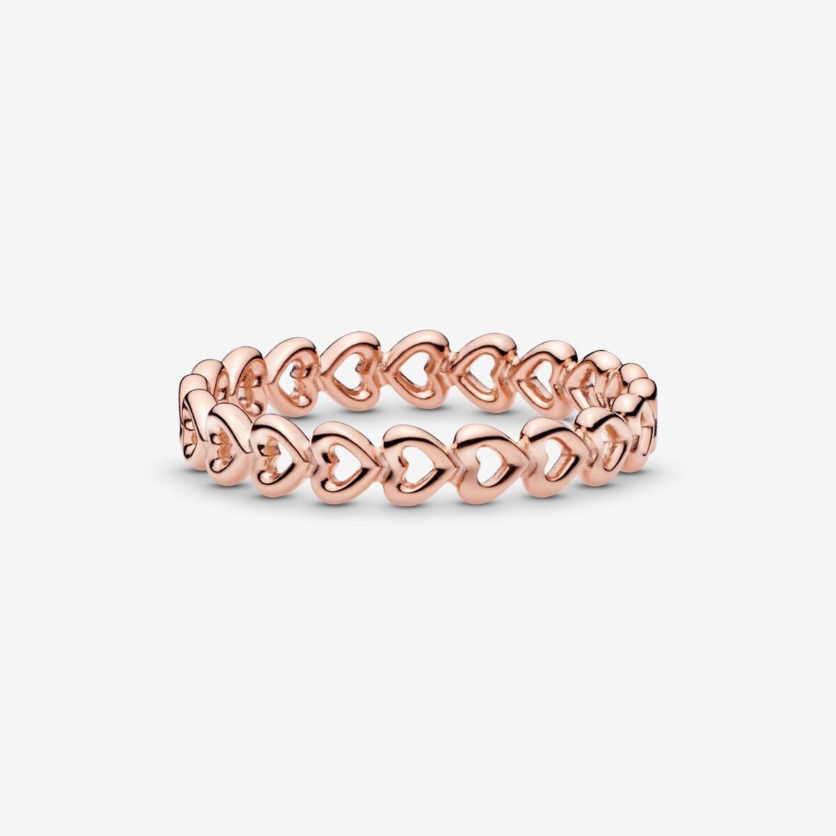 Pandora Band of Hearts Ring