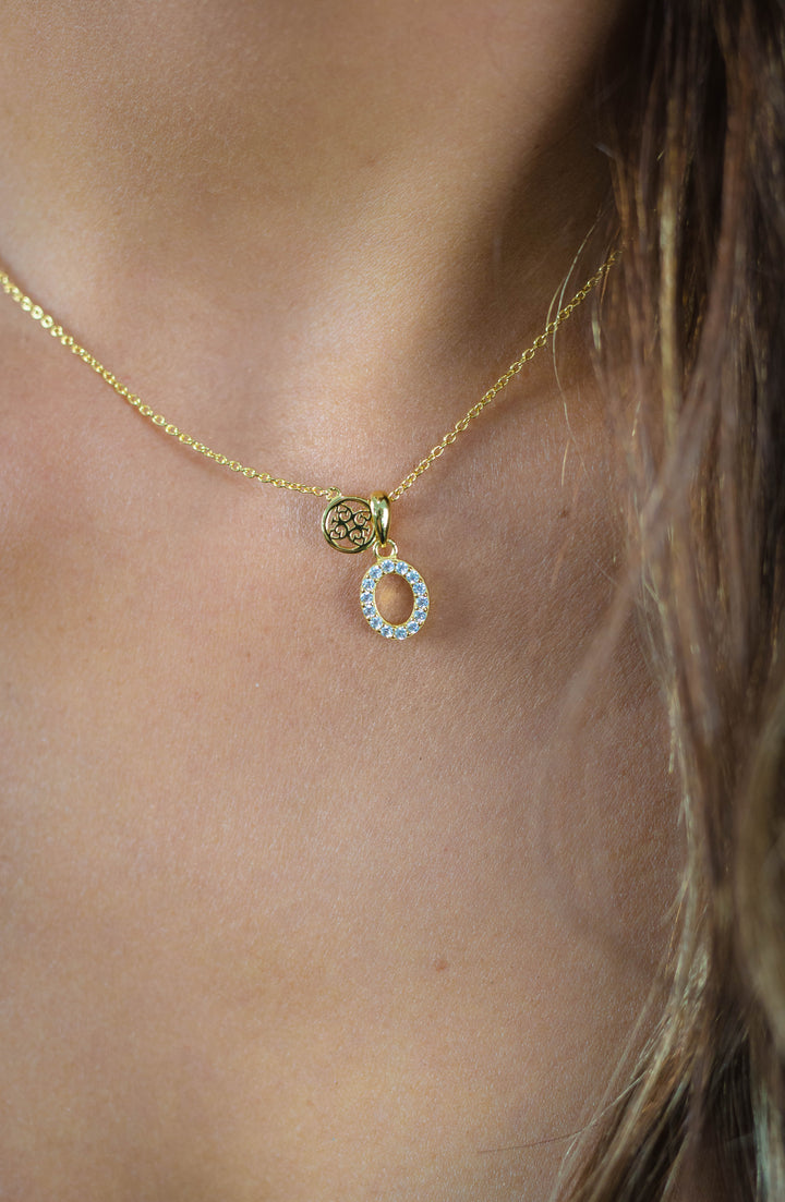 Georgini Luxury Letters A Initial Pendant