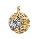 Pandora Taurus Zodiac Oversized Medallion Charm