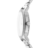 DKNY Astoria Glitz Silver Dial Stainless Steel Watch
