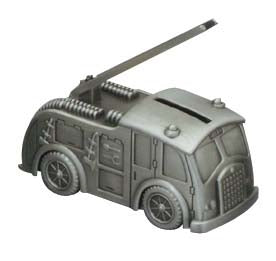Bank Fire Engine Pewter Finish