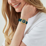 Sekonda Octaire Teal Dial Teal Silicone Womens Watch