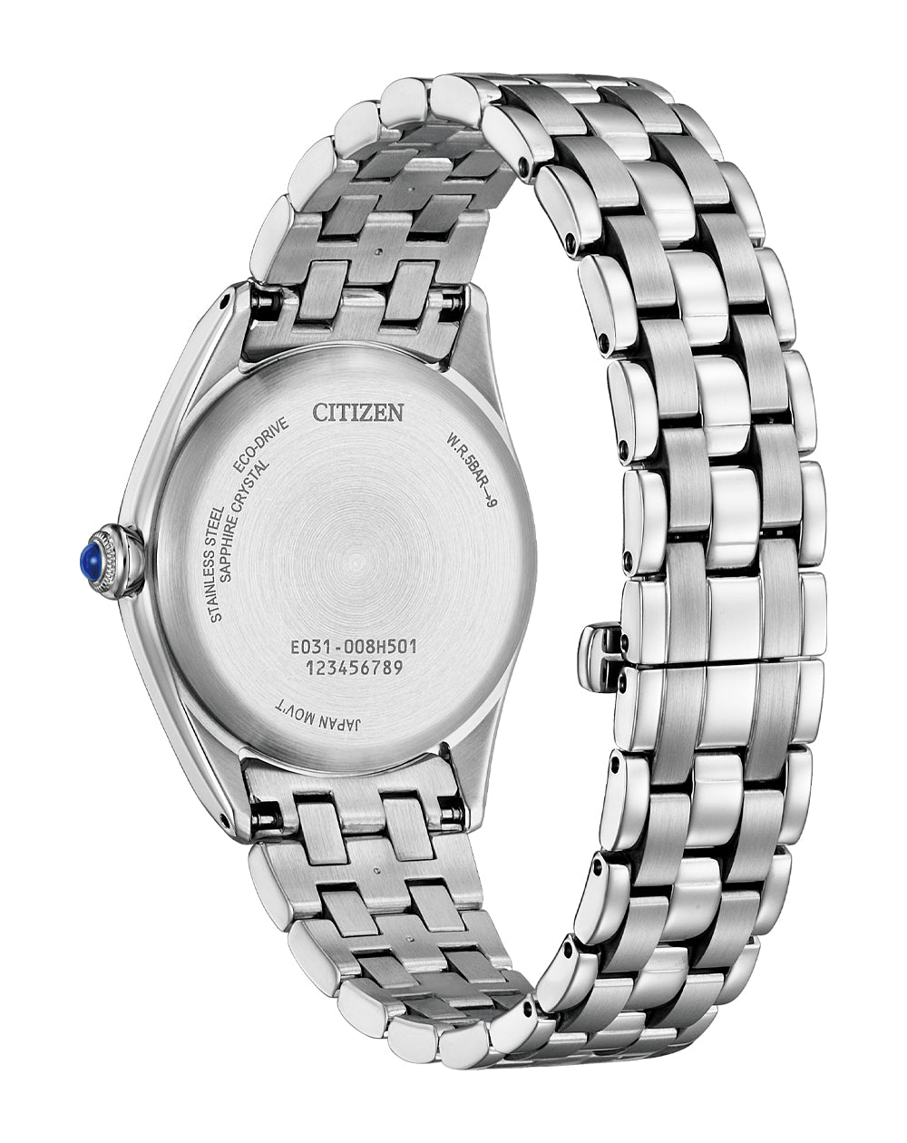Citizen Eco-Drive Mother of Pearl Dial Stainless Steel Watch