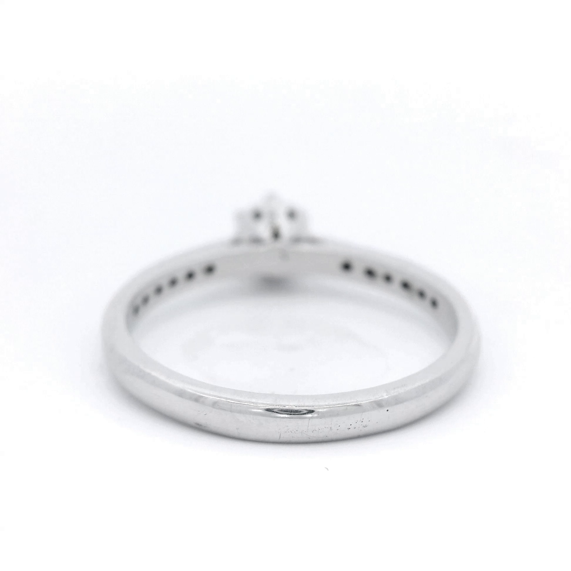 Multi Set Diamond in White Gold Ring