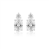 Georgini Aurora Australis Earrings Silver
