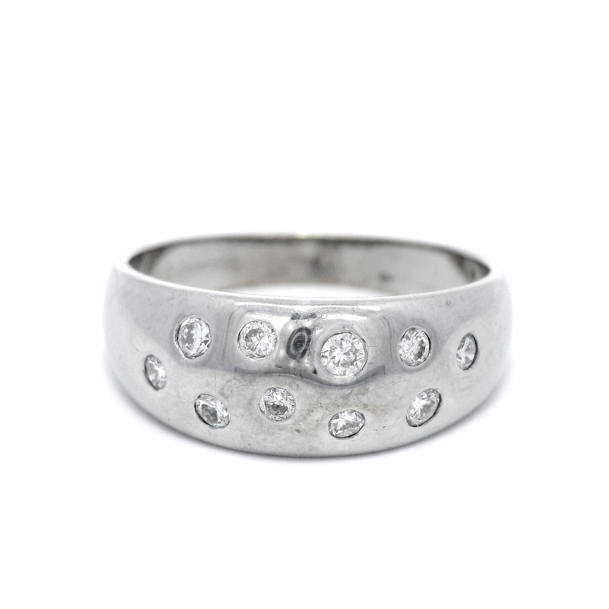 Pressure Set Diamond Slave Ring