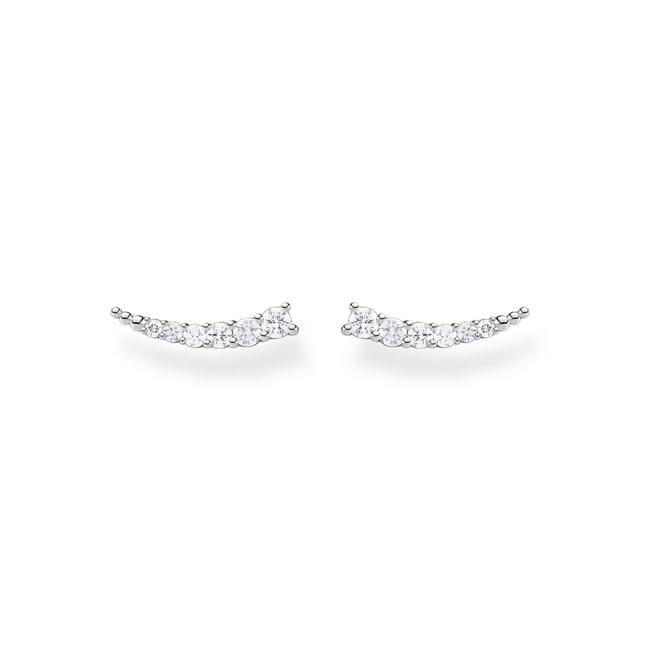 Thomas Sabo Ear Climber White Stones