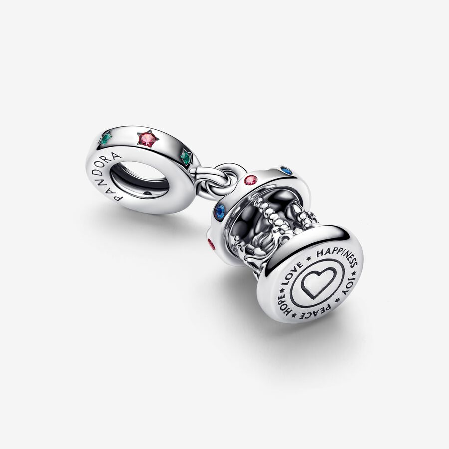 Spinning Carousel Dangle Charm