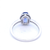 Oval Cut Tanzanite Dress Ring with Diamond Halo and Shoulder  in White Gold