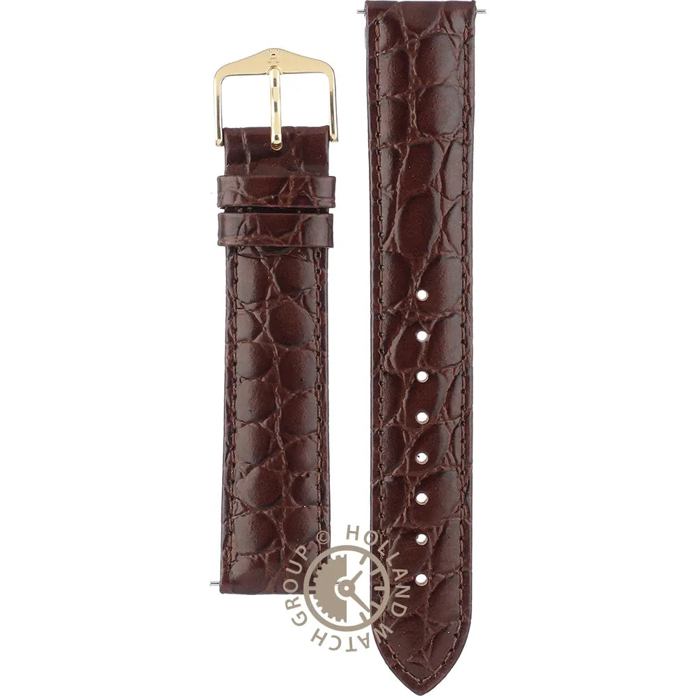 Hirsch 12322810-1-19 Crocograin Strap