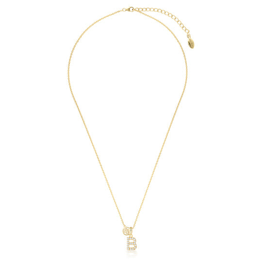 Georgini Luxury Letters B Initial Pendant Gold