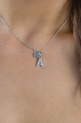 Georgini Luxury Letters A Initial Pendant