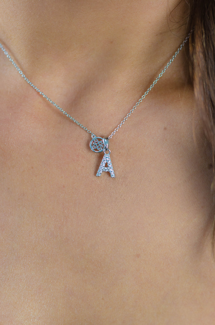 Georgini Luxury Letters A Initial Pendant