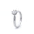 0.60 Carat Mined Round Brilliant Cut Solitaire Diamond Ring