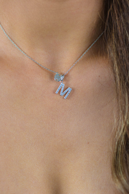 Georgini Luxury Letters A Initial Pendant