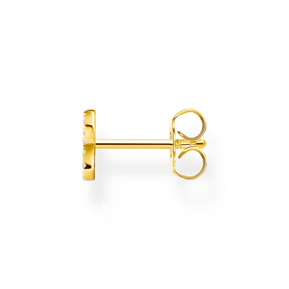 Thomas Sabo Single Gold Infinity Stud